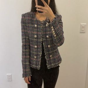 Veronica Beard Tweed Blazer (Size 0)